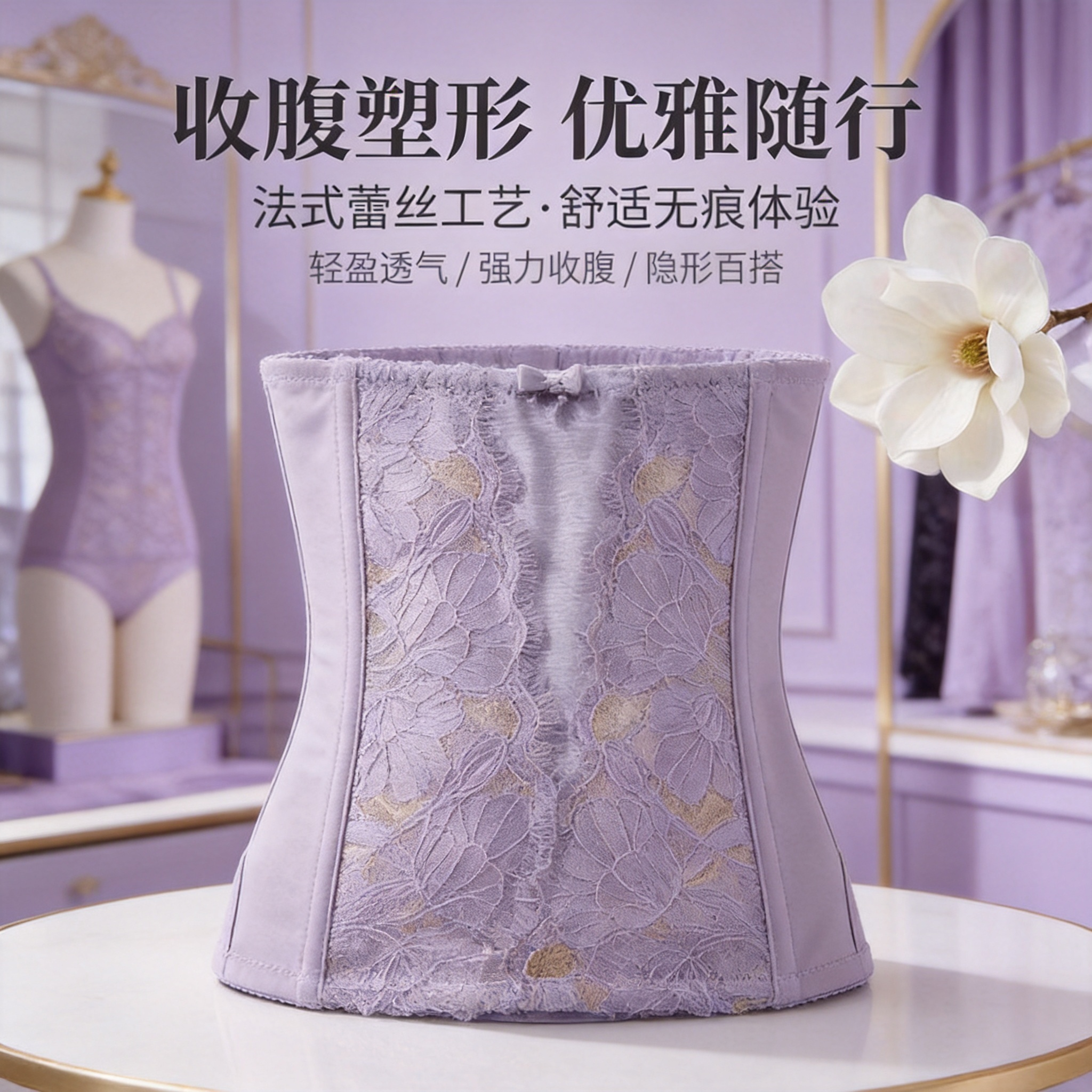 模具美伲娜紫玲珑腰带